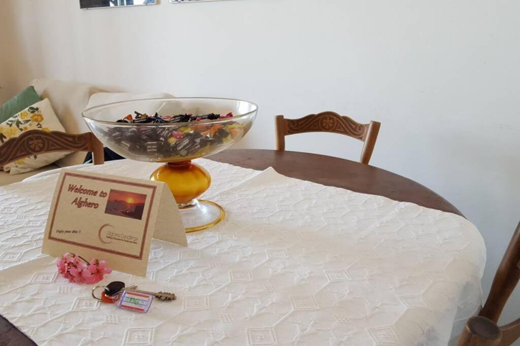 Terrazza Vista Mare 3 Camere 2 Bagni 阿尔盖罗 外观 照片